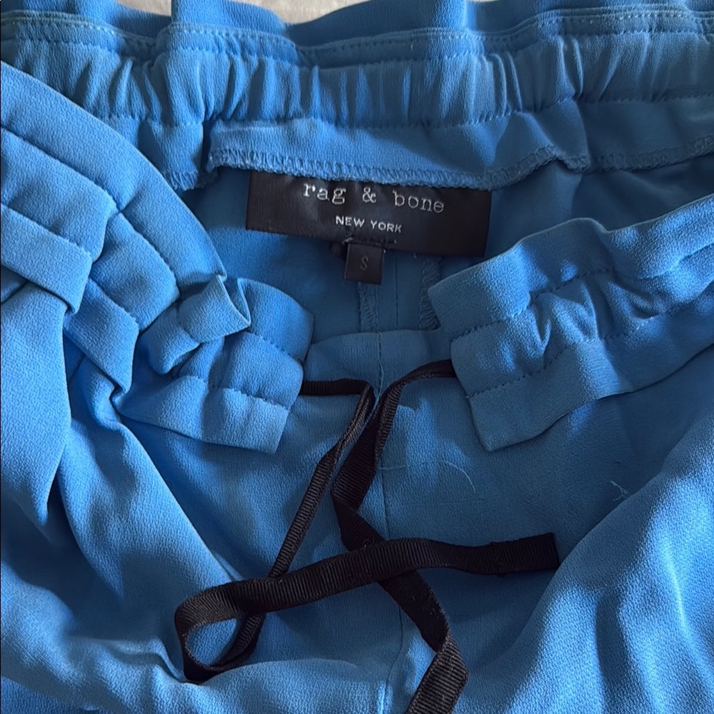 Rag & Bone Blue Athletic Shorts with Elastic Waistband
